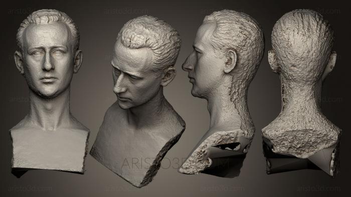 Busts and heads antique and historical (BUSTA_0327) 3D model for CNC machine
